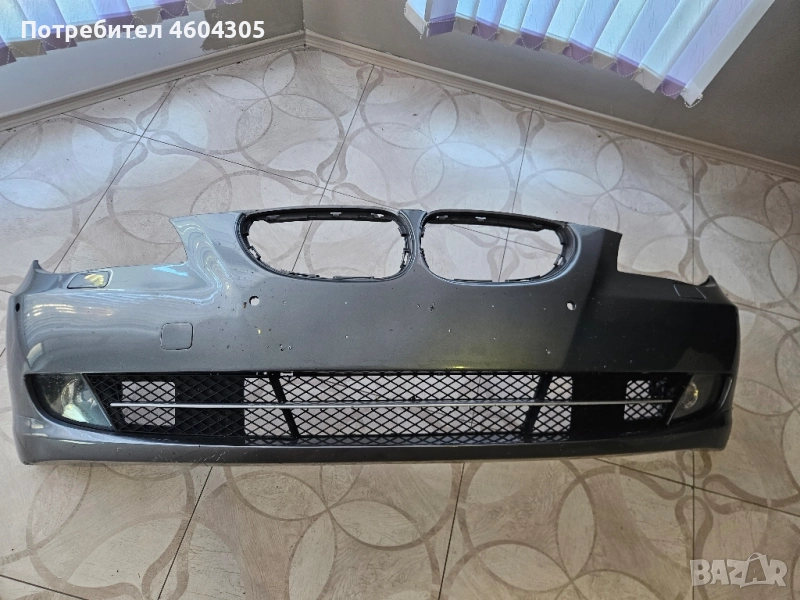 Предна броня за Бмв Е60 фейслифт , снимка 1
