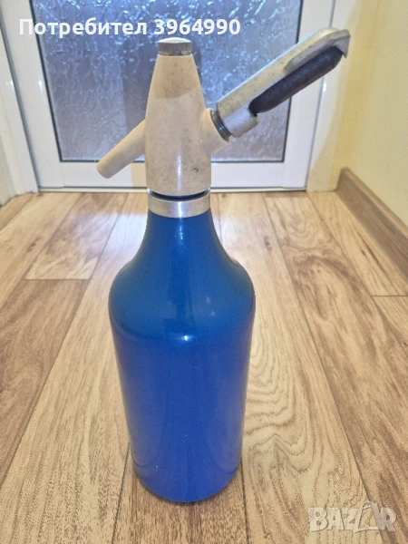 Ретро сифон за газирана вода в топ състояние , снимка 1
