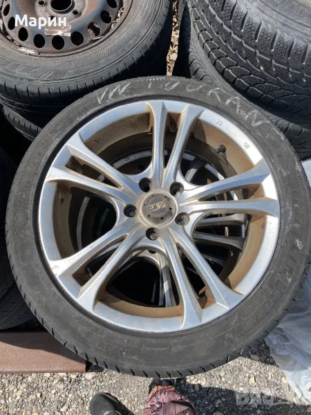 Лети джанти 17 цола 5х112 VAG, снимка 1