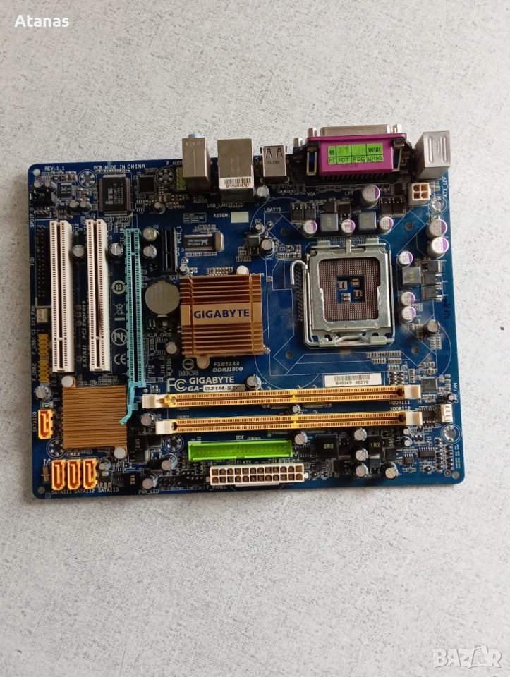 Дънна платка Gigabyte , снимка 1