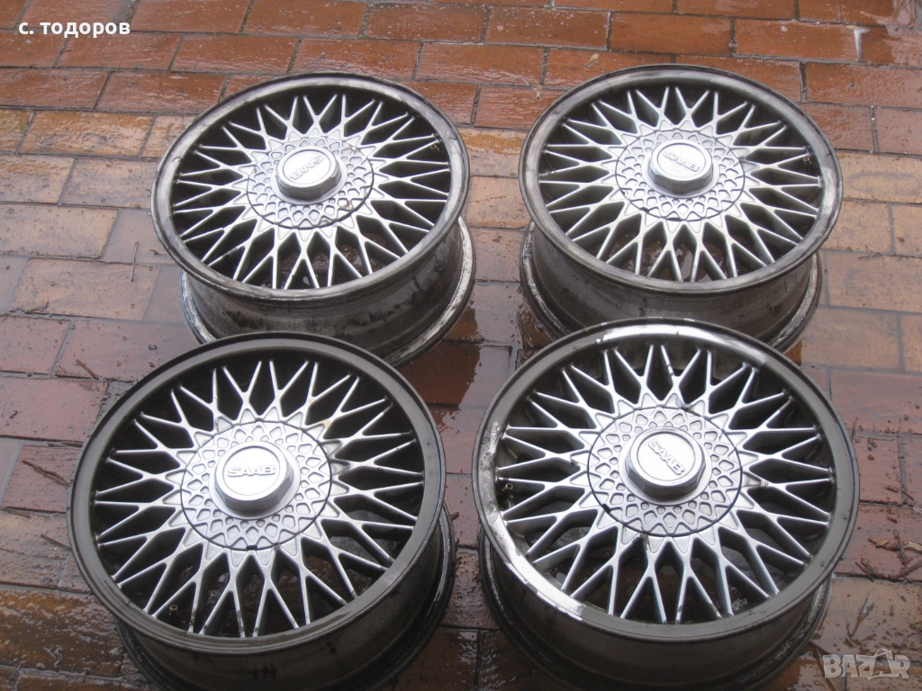 SAAB 900 / SAAB 9000 джанти CROSS SPOKE (6*15), снимка 1