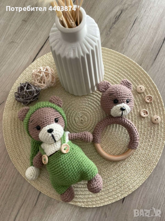 Амигуруми играчка – ръчно плетено чудо, снимка 1