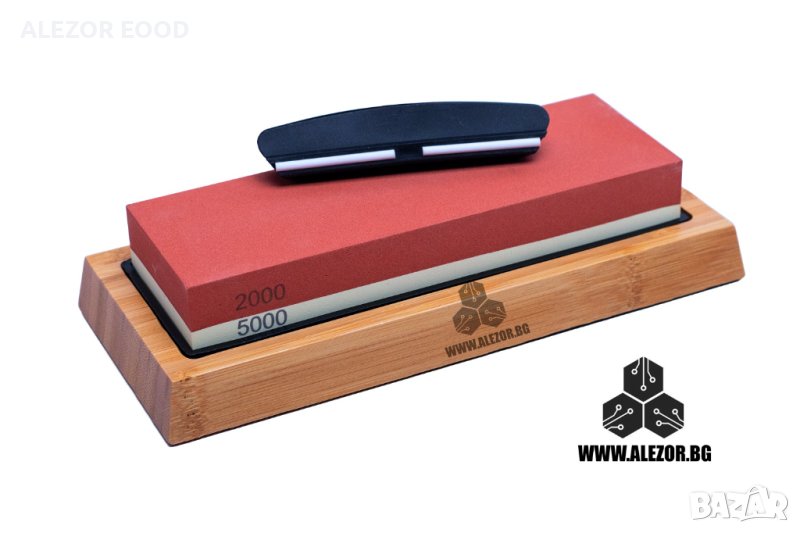 Воден камък двулицев за заточване на ножове с различен грит 2000/5000 20214260, снимка 1