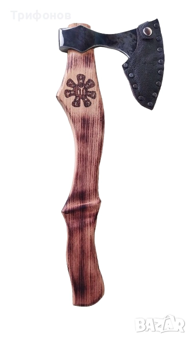 Брадва в прабългарски стил - ръчна изработка, снимка 1