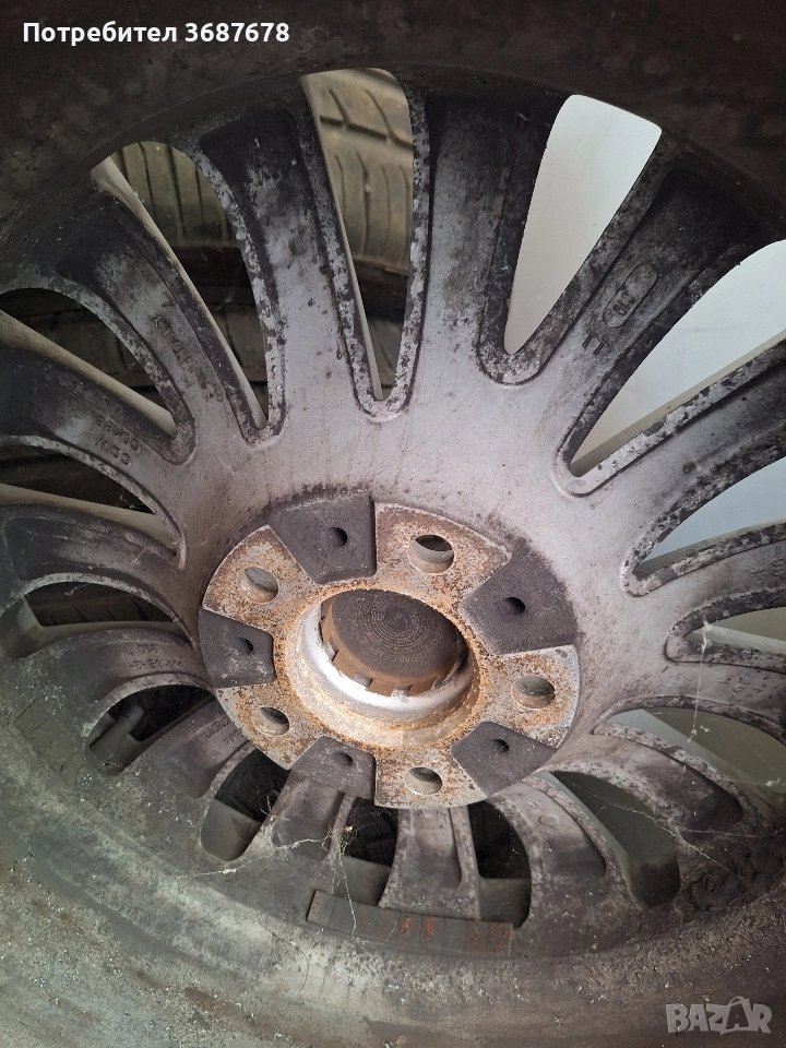 джант 18ки със зимни гуми, снимка 1