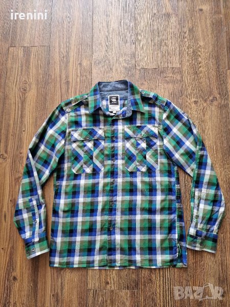 Страхотна мъжка риза G STAR RAW,   размер L , снимка 1