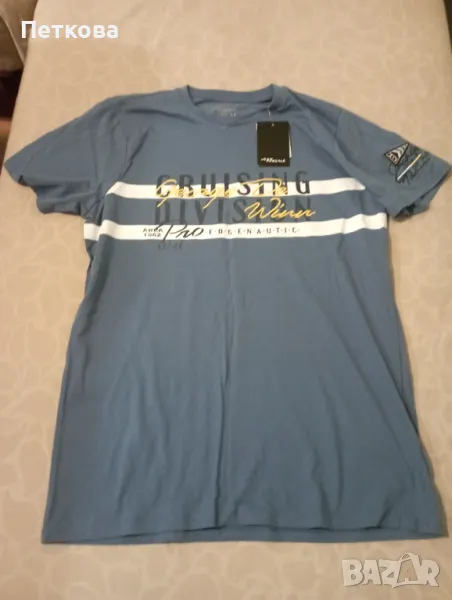 Нова тениска с къс ръкав и щампа , снимка 1