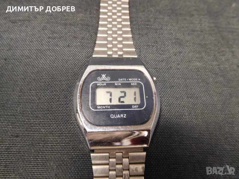 СТАР РЕТРО ЕЛЕКТРОНЕН РЪЧЕН ЧАСОВНИК MEISTER ANKER, снимка 1