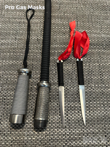 Камшик 77 см Метал и Гума с вградени ножове само за 80 лв., снимка 1