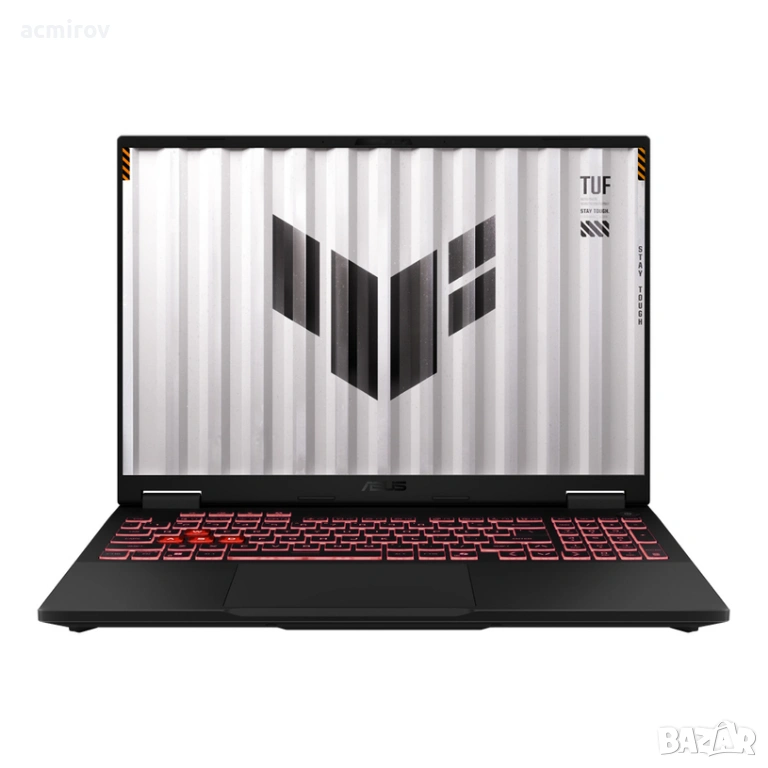 Гейминг лаптоп ASUS TUF A16 RYZEN 7 260,16 GB/SSD 512 GB, RTX5060, снимка 1