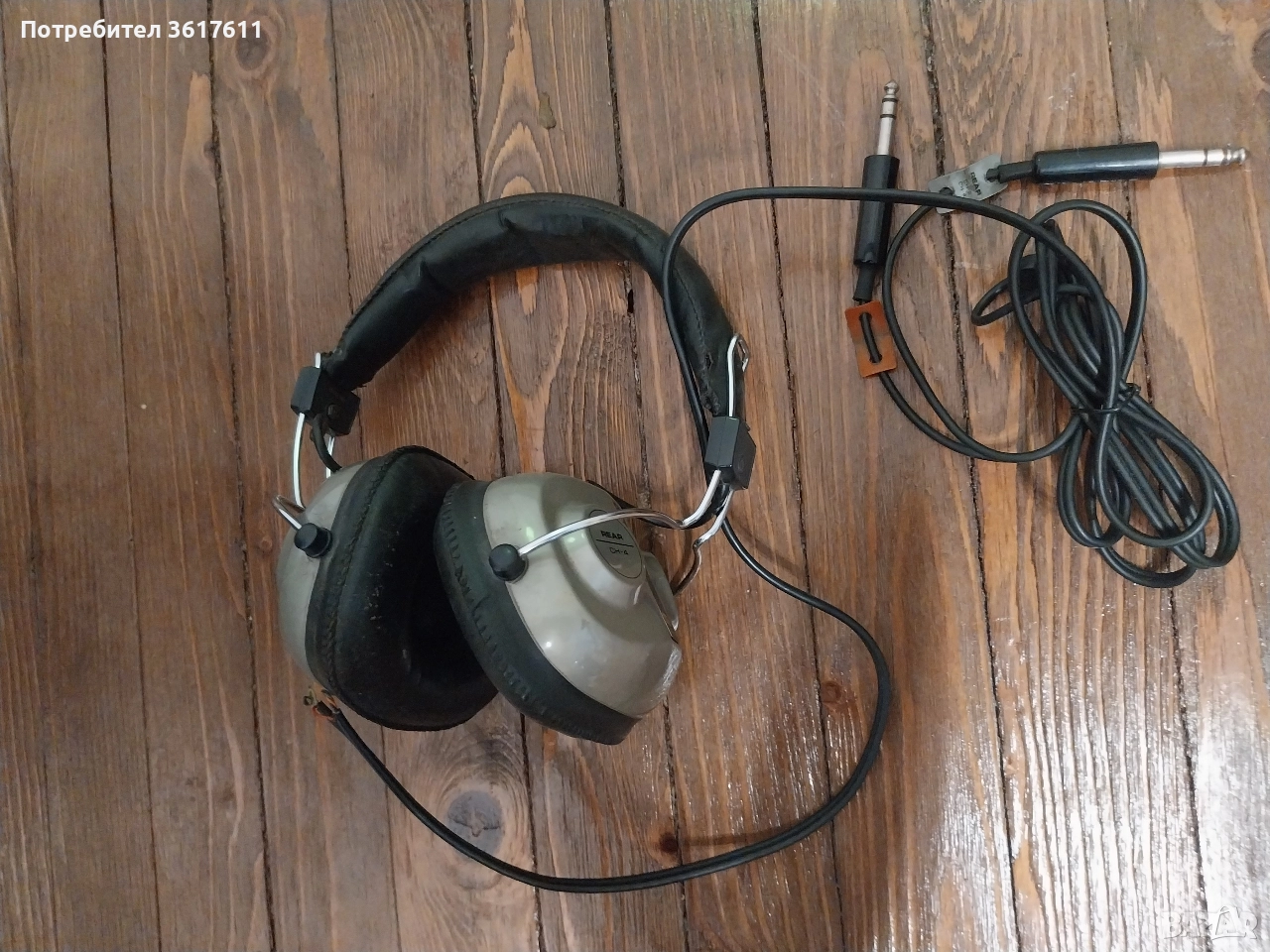 Ретро hi-fi слушалки JVC, снимка 1