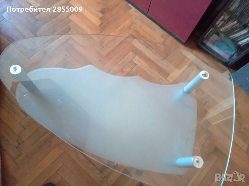 Холна маса стъклена , снимка 1