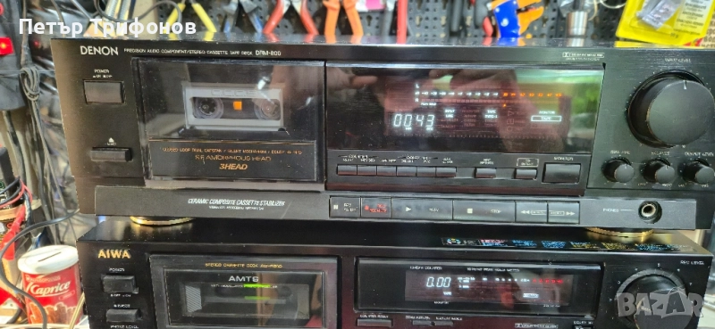 DENON DRM-800 и DENON DRM-700A касетен дек, снимка 1