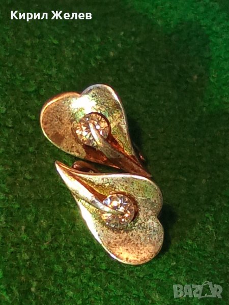 ИЗЯЩНИ СКЪПОЦЕННИ СРЕБЪРНИ АРТ ОБЕЦИ ОКСИДИРАНО СРЕБРО 925 с ЮВЕЛИРНО ФАСЕТИРАНИ ЦИРКОНИ 38762, снимка 1