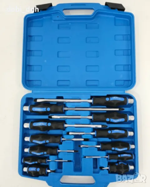 Комплект ударни отвертки 12 броя, снимка 1