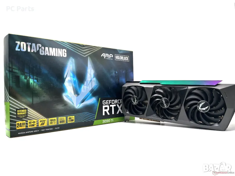 RTX 3090 Ti AMP! Extreme Holo 24576 MB GDDR6X, снимка 1