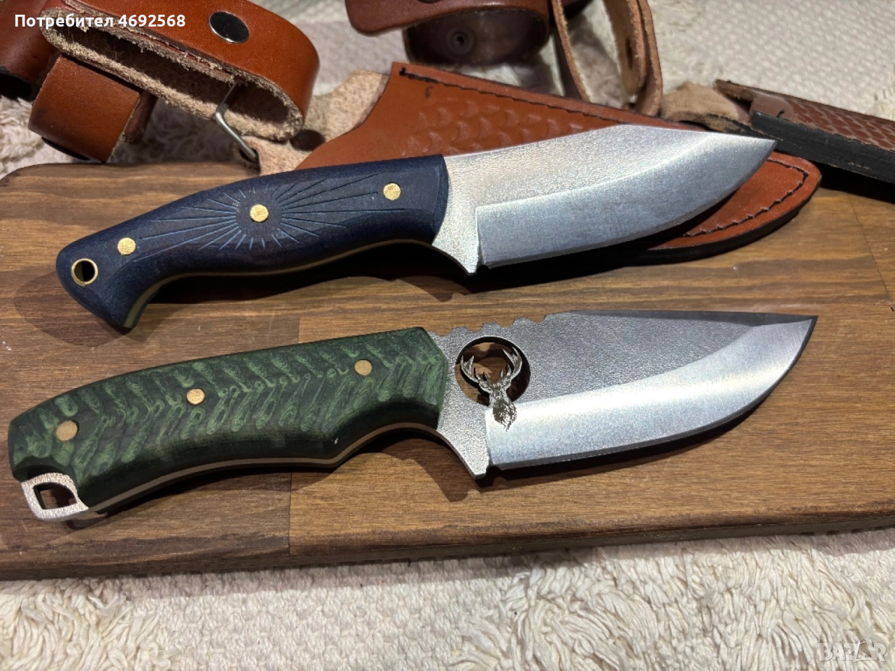 Ръчно изработени ловни ножове, снимка 1