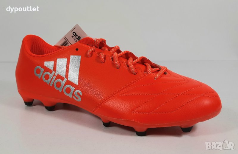 Adidas X 16.3 Lth FG Sn63 - футболни обувки, размер - 44.7 /UK 10 / стелка 28.5 см.. , снимка 1