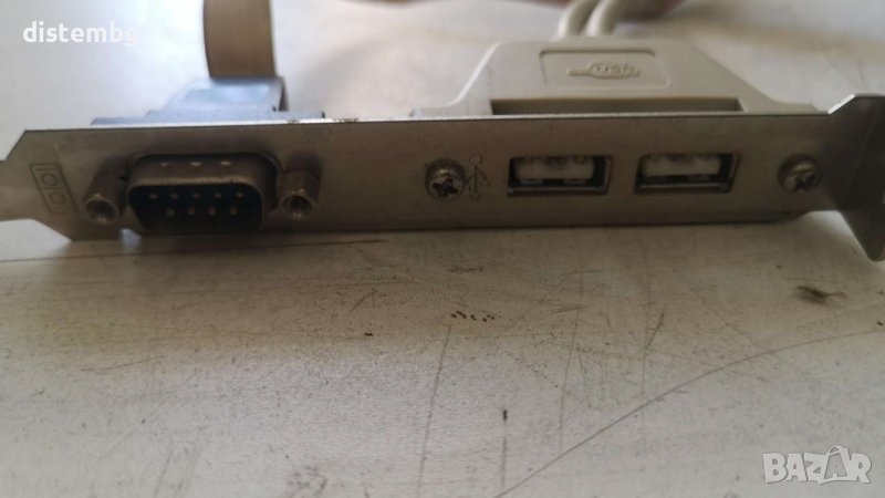 Задна планка с 2бр. USB и 1бр. COM, снимка 1