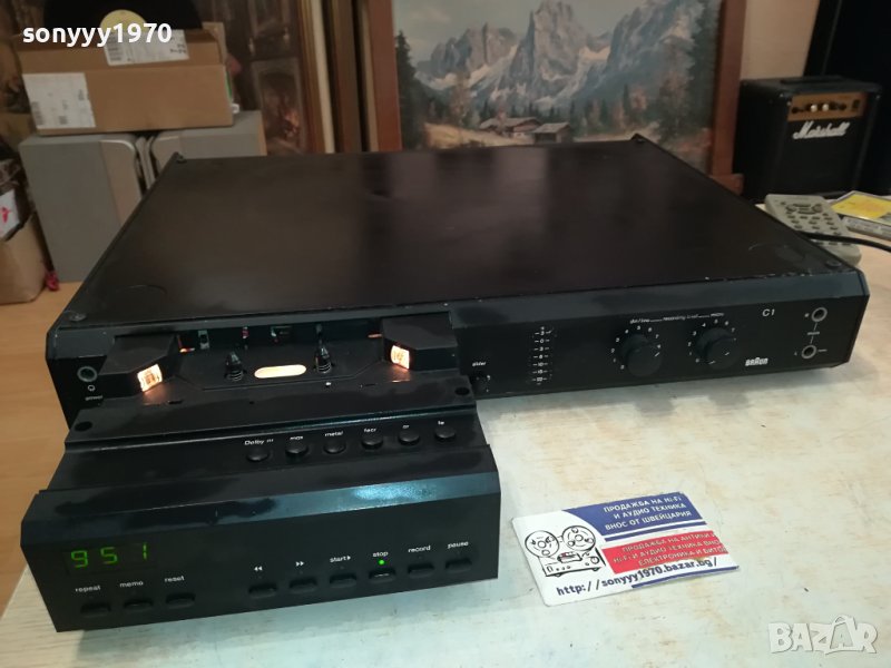 BRAUN C1 DECK-MADE IN GERMANY-ВНОС SWISS LKWC1010231704, снимка 1