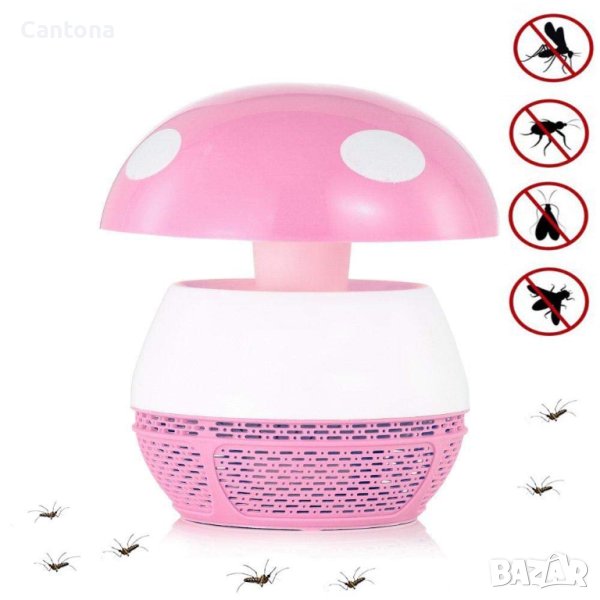 Иновативна лампа предпазваща от комари и насекоми, гъба Mosquito killer Lamp Led, снимка 1