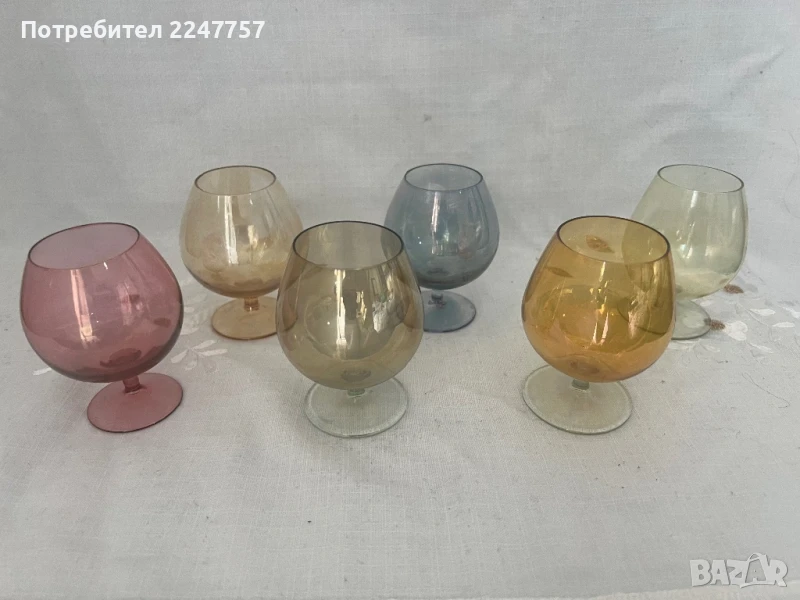 Кристални чаши за ракия, снимка 1