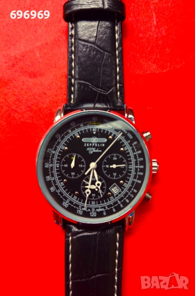 Мъжки бизнес часовник Zeppelin 100 Jahre Zeppelin 7680-2, снимка 1