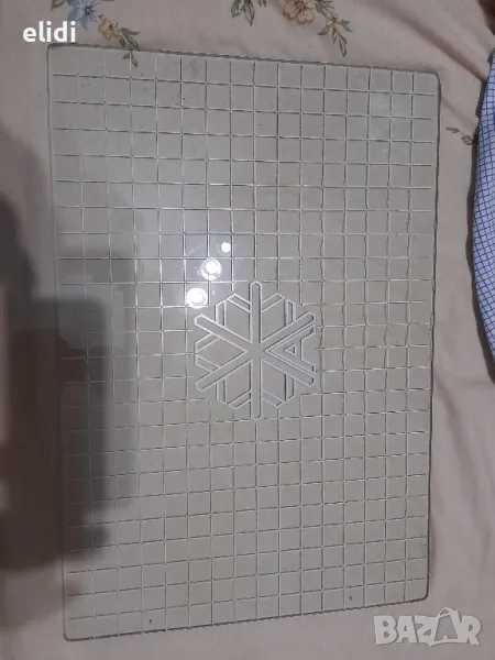 стъклен рафт за хладилник 48/32.5 см, снимка 1