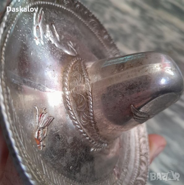 Мексиканса декоративна сребърна шапка, снимка 1