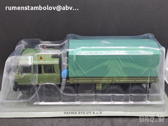 Tatra 815 VT 8x8, Deagostini, 1:43, Нов, снимка 2 - Колекции - 53663678