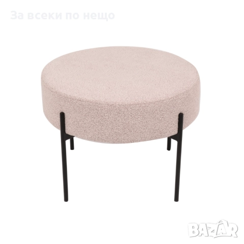Табуретка RON РОЗОВО/черно Код P1633, снимка 4 - Дивани и мека мебел - 52924589