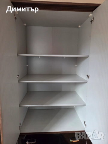 Гардероб Трикрилен Модерен Огледало, снимка 4 - Гардероби - 52567664