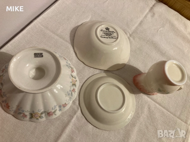 Порцелан- малки чинийки и каничка, снимка 2 - Други - 52333595