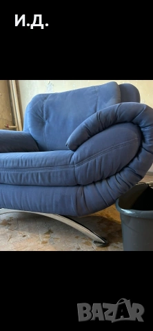 Диван и два фотьойла-120 евро, снимка 3 - Дивани и мека мебел - 53356789