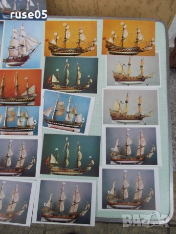 Лот от 29 бр. картички на платноходни кораби, снимка 4 - Филателия - 35973302