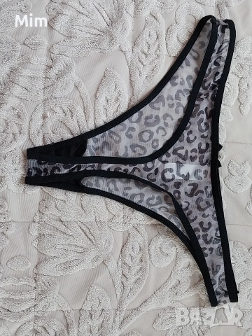 М/XL Прозрачни полупрашка анимал принт , снимка 8 - Бельо - 53730215