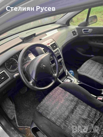 peugeot 307 автоматик бензин - цена 2000 евро   - колата ще бъде с възстановена регистрация на 04,03, снимка 4 - Автомобили и джипове - 53612027