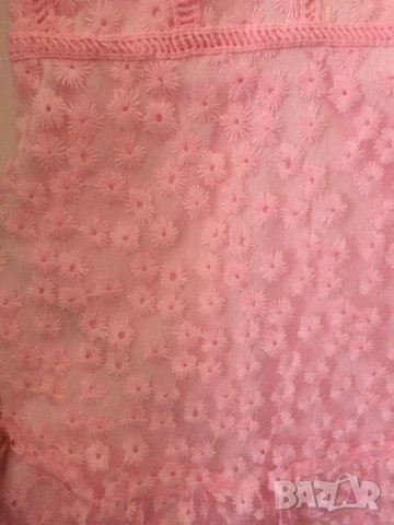 Розова дантелена рокля BARBIE , снимка 7 - Рокли - 39881683