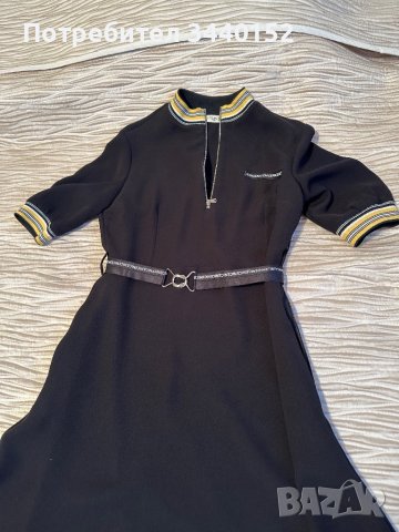 Черна рокля Италия, снимка 2 - Рокли - 39396124