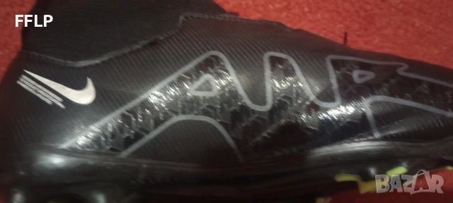 Nike Air Zoom Total 90 III (T90 III) – лакелес версия (без връзки), FG, снимка 5 - Футбол - 53737711