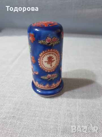 Порцеланов японски съд за клечки за зъби, снимка 2 - Други - 35724762