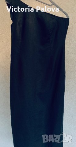 Елегантна рокля лен Италия, снимка 3 - Рокли - 44280119