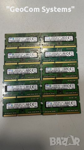 4GB (1x4GB) DDR3L Samsung PC3L-12800S (1600Mhz,CL-9,1,35/1.5V), снимка 1 - RAM памет - 41016215