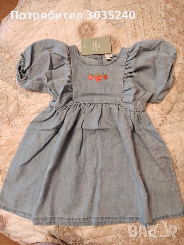 Рокличка H&M, снимка 2 - Детски рокли и поли - 53033568