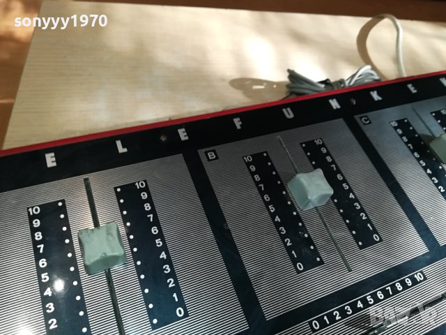 ПОРЪЧАН-TELEFUNKEN ECHOMIXER 1961 Analog Reverberation Mixer LK0210231643, снимка 4 - Ресийвъри, усилватели, смесителни пултове - 42404633