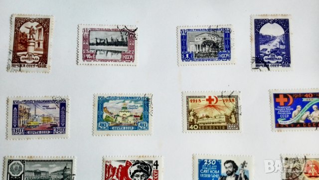 Стар албум с пощенски марки, снимка 10 - Филателия - 39108990
