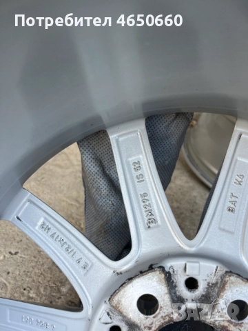 17 цолови алуниеви джанти за БМВ Х1 (BMW) със сензори, снимка 8 - Гуми и джанти - 52466944