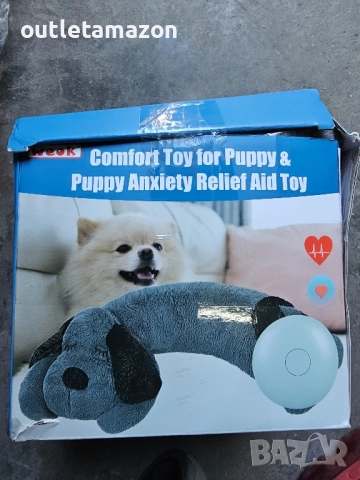 Играчка за кученчешки сърдечен ритъм за облекчаване на тревожност при раздяла , снимка 6 - За кучета - 52431454