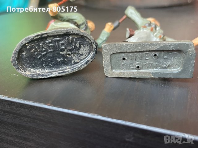Стари фигурки войници от 30-те год на миналия век.Втора световна германци Elastolin Lineol, снимка 5 - Колекции - 41564304