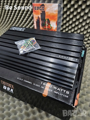 4 канален Усилвател EDGE EDA 4.200 клас АБ , снимка 2 - Ресийвъри, усилватели, смесителни пултове - 53688178